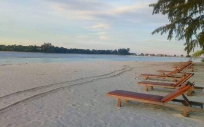 Keindahan Alam Pulau Pelangi yang Sangat Tepat untuk Mencari Ketenangan