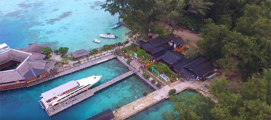 area-dermaga-Pulau-Pelangi-kepulauan-seribu