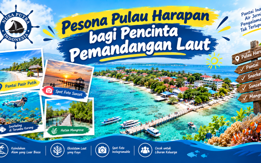 Pesona Pulau Harapan bagi Pencinta Pemandangan Laut